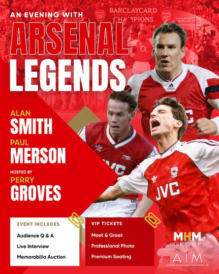 
          An Evening with Arsenal Legends
        