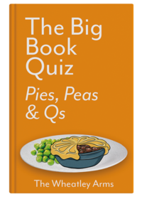 51. The Big Book Quiz II: An Evening of Pies, Peas & Qs