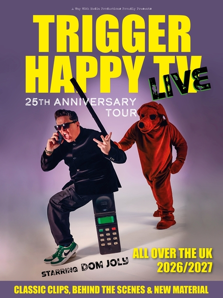 
          Dom Joly Trigger Happy TV Live
        
