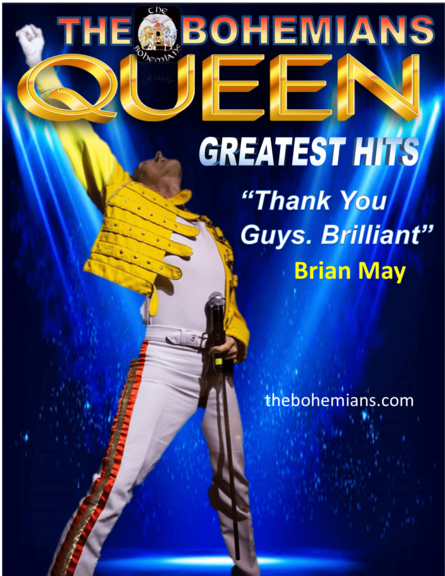 
          Queen’s Greatest Hits with The Bohemians
        